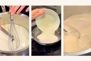 "Elle accompagne notre dessert au chocolat du moment" : une cheffe pâtissière dévoile la recette de la glace au sarrasin du Gabriel