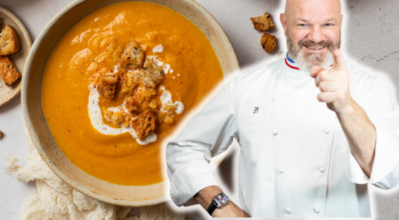 Velouté de potimarron : Philippe Etchebest dévoile sa recette ultra-gourmande