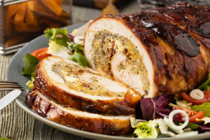 La recette de Philippe Etchebest pour Noël : la dinde aux marrons version rôti