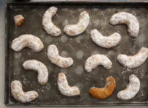Kipferle, les petits croissants aux amandes