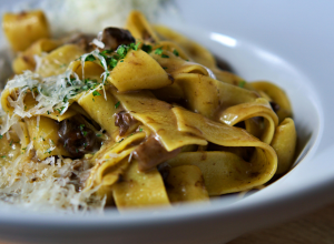 Papardelle aux c&egrave;pes