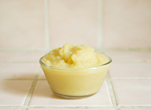 Compote pomme-coing au caramel