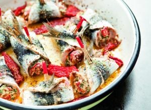 Recette de sardines farcies à la ricotta par Alain Ducasse
