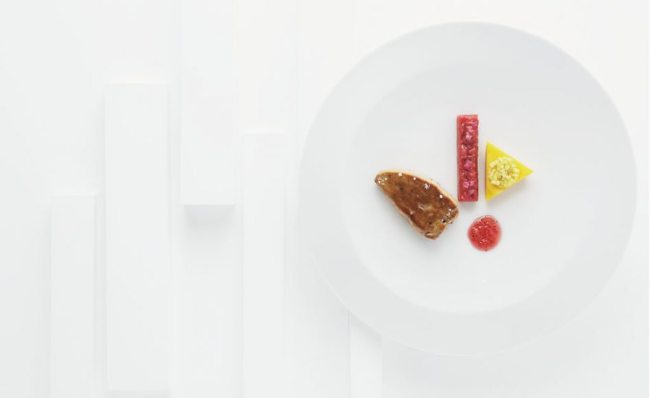 Escalope de foie gras de canard poêlée par Alain Ducasse
