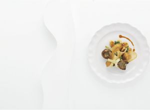 Gnocchi de mona lisa aux artichauts par Alain Ducasse