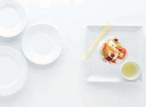 Limoncello, fraise, mascarpone par Alain Ducasse