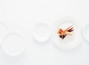 Délice de fruits rouges au chocolat blanc par Alain Ducasse