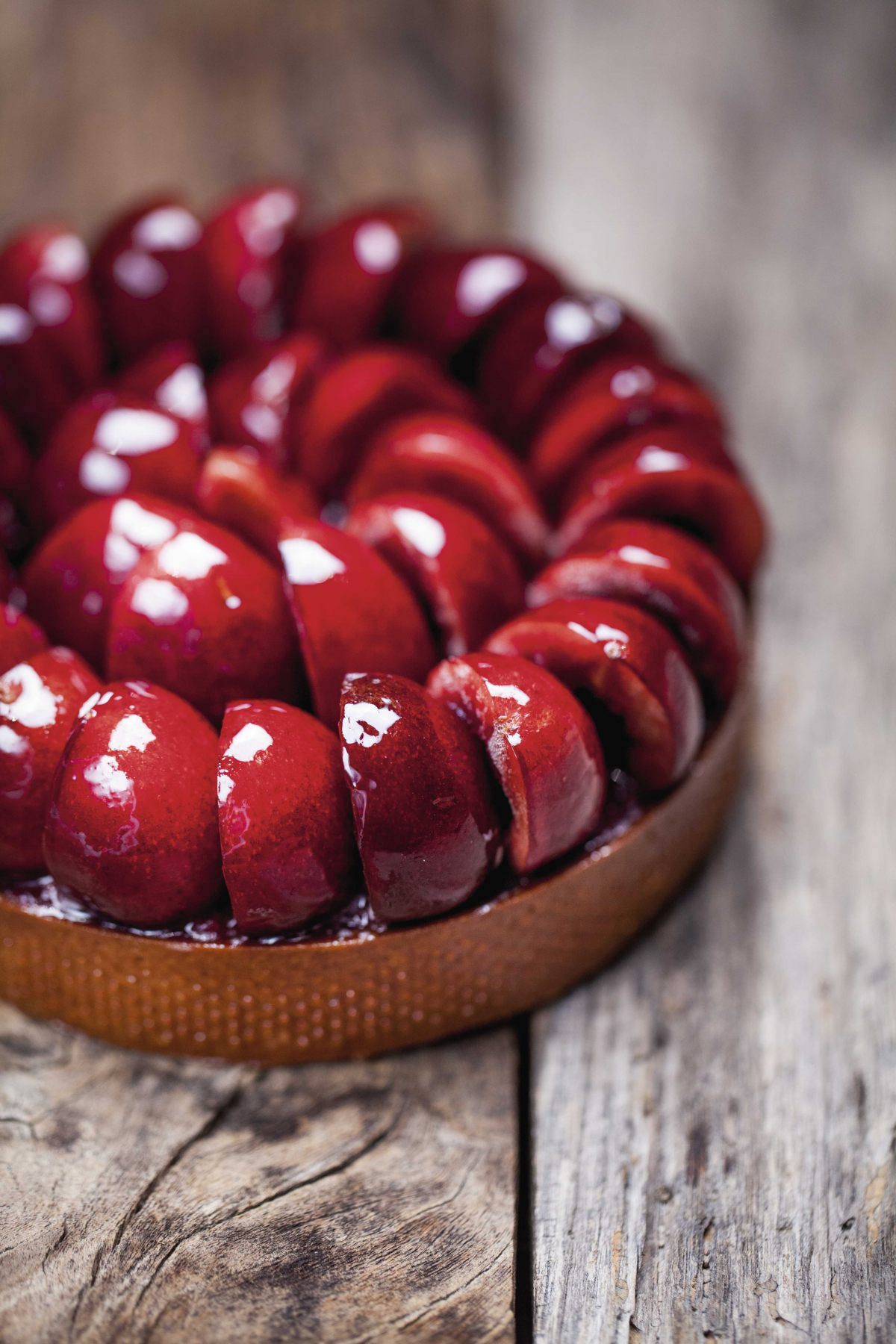 Tarte cerise  partager